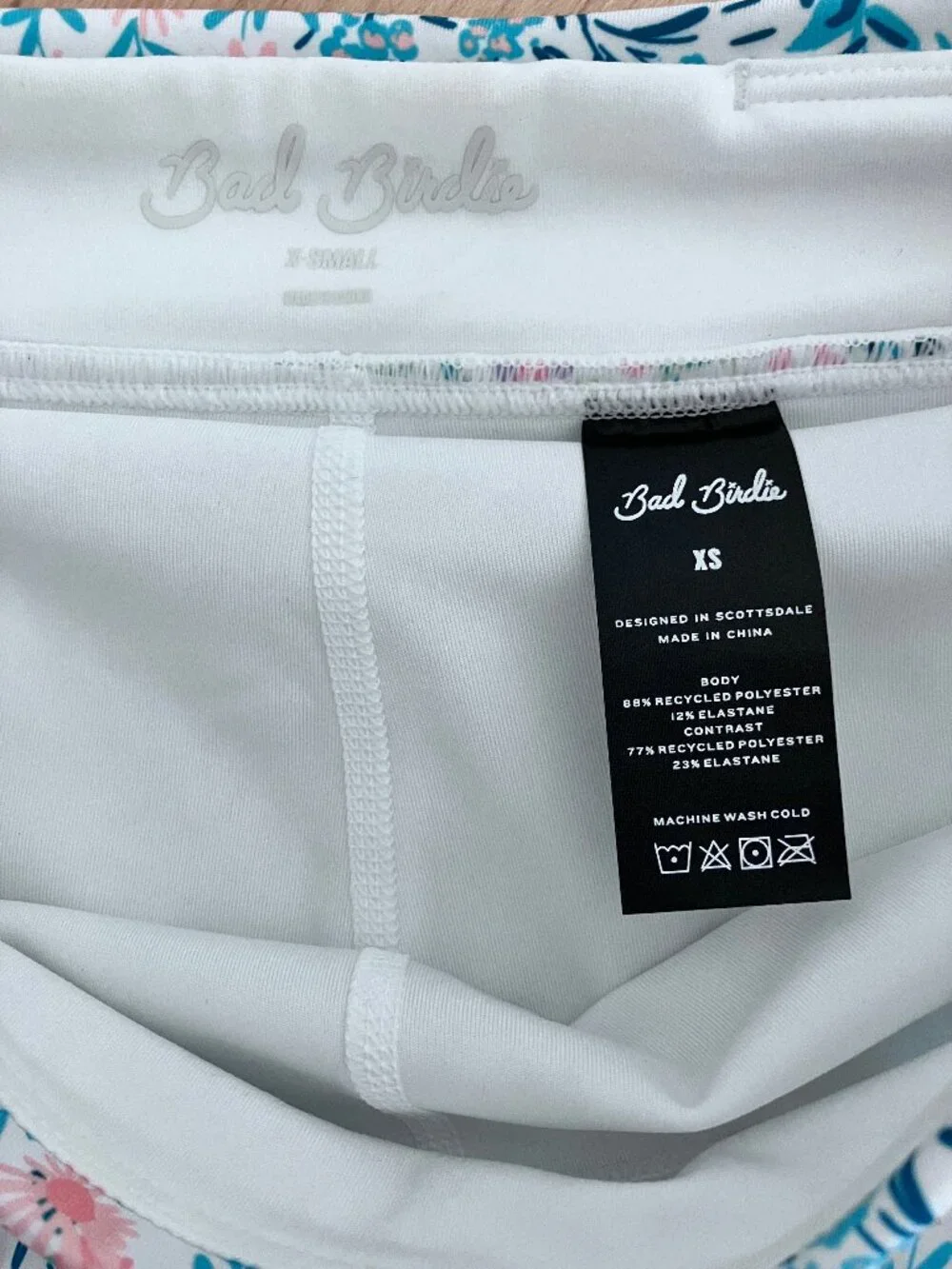Bad Birdie Exec Skort Spring Has Sprung Green Women's Size XS NWT Golf - Picture 2 of 12
